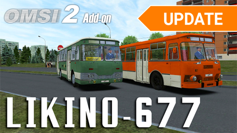 ⚙️ OMSI 2 add-on Likino-677 | Update jetzt verfügbar!
