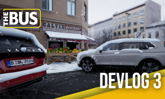 The Bus DevLog 3 – Neue Schnee-Optik und rutschigere Straßen