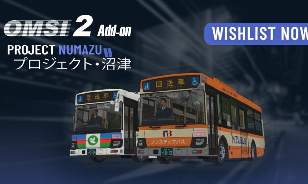 Das neue OMSI 2 Add-On Project Numazu erscheint am 30. März!