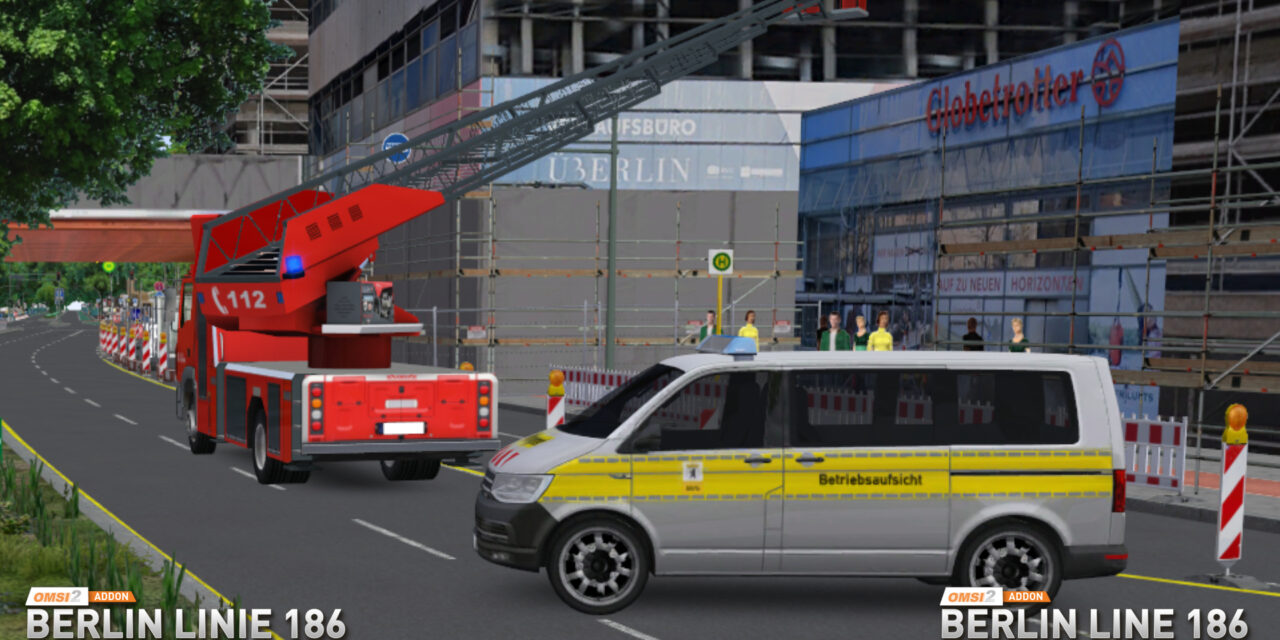 Berlin Linie 186: Neues KI‑Update bringt noch mehr Großstadtfeeling in OMSI 2