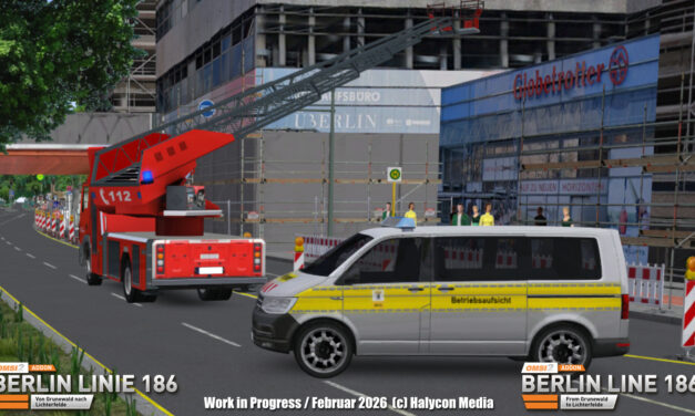 Berlin Linie 186: Neues KI‑Update bringt noch mehr Großstadtfeeling in OMSI 2